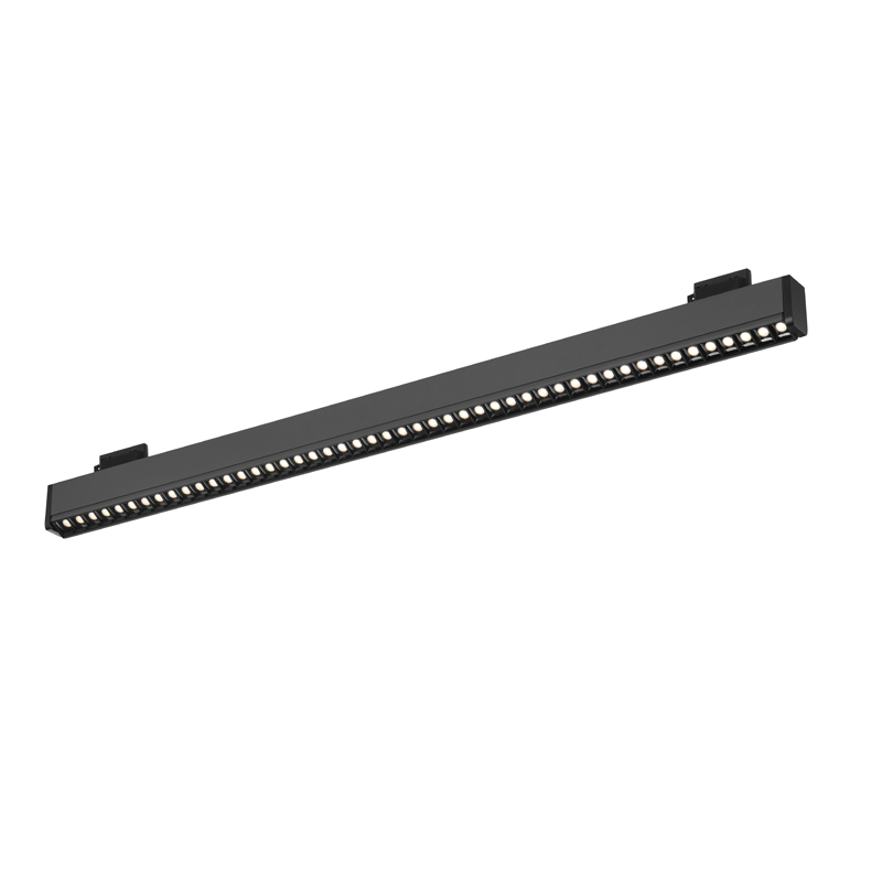 Adjustable supermarket shelf light DP01-120 with linear track design and high-efficiency LED output for retail shelf lighting