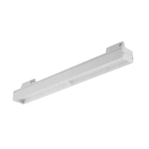 GP-62-60 linear anti-glare track light replacing traditional panel lighting with uniform illumination